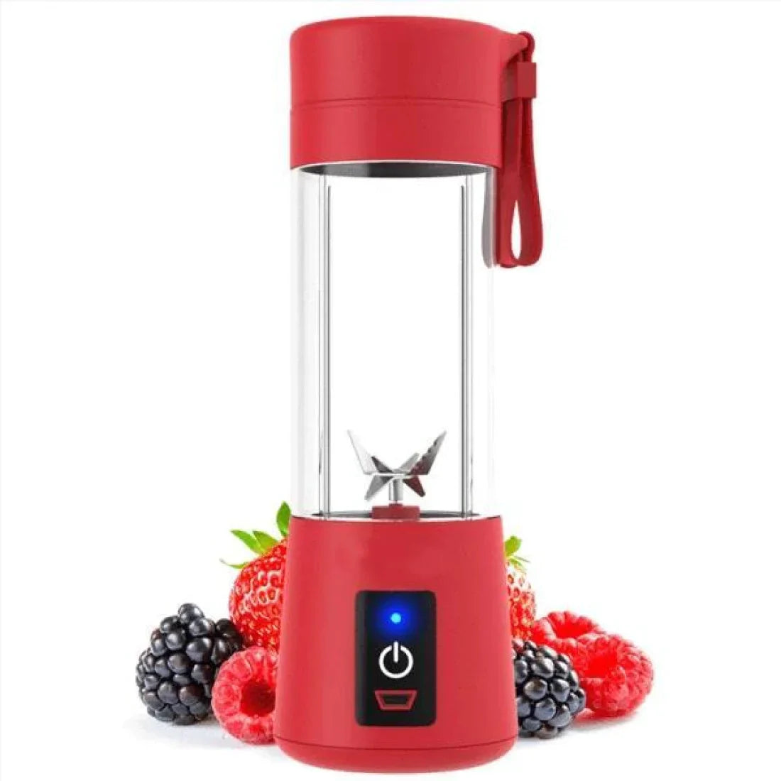 Portable electric juicer blender