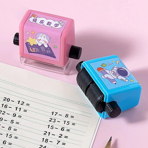 Math Roller Stamps Learning Toy for Kidsđ«