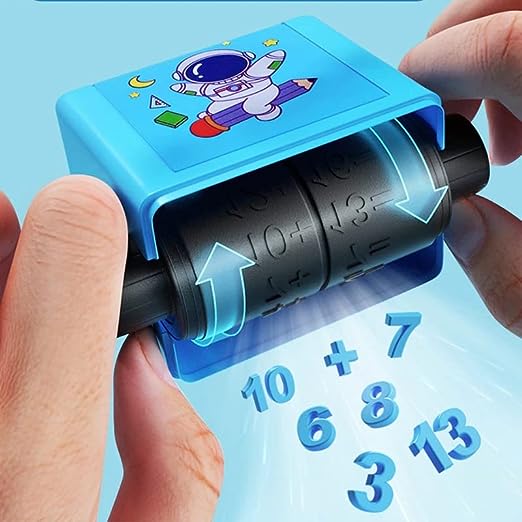 Math Roller Stamps Learning Toy for Kidsđ«