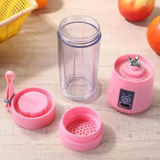 Portable electric juicer blender