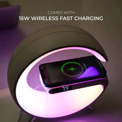 G INTELLIGENT LAMP WITH CLOCK AND CHARGER