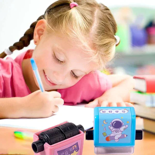 Math Roller Stamps Learning Toy for Kids👫