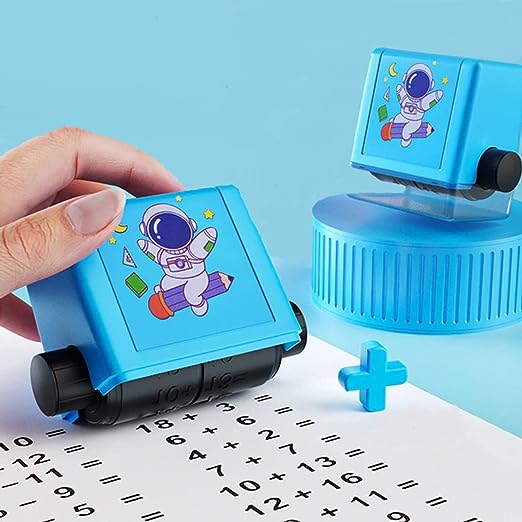 Math Roller Stamps Learning Toy for Kids👫