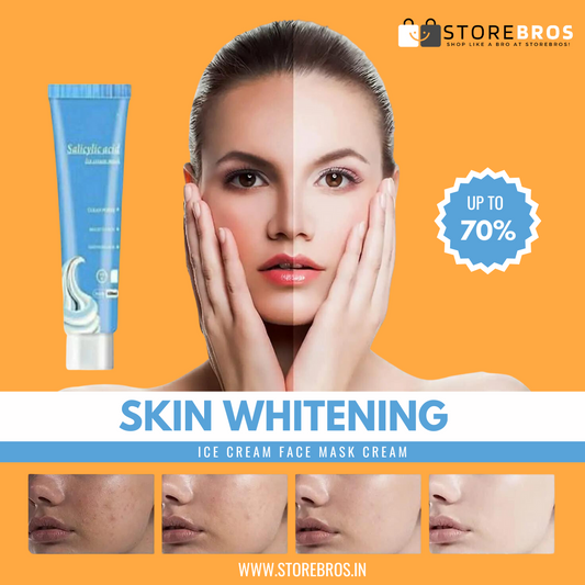 SKIN WHITENING ICE CREAM FACE MASK! 75% OFF SALE!!!