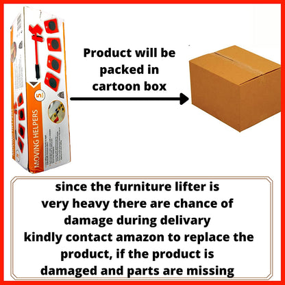 Heavy duty furniture lifting kit