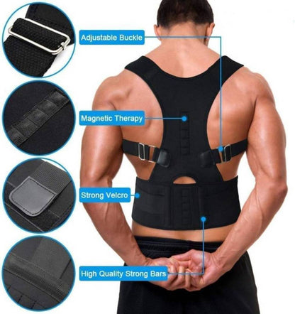 MAGNETIC FLEX POSTURE BELT (UNISEX) - RELIEF FROM BAD POSTURE AND BACK PROBLEMS!